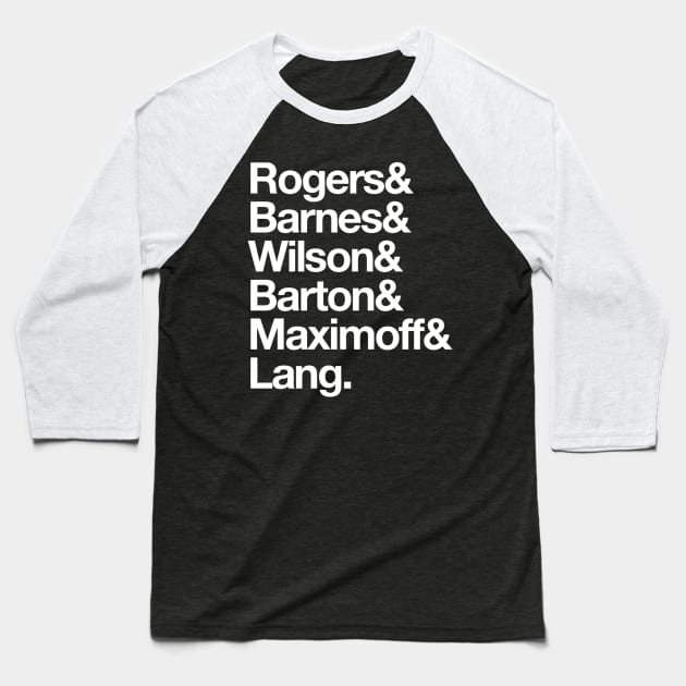 Team Rogers Baseball T-Shirt by k4k7uz